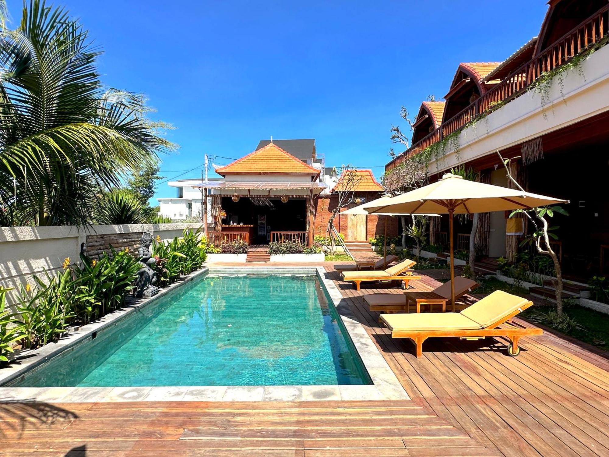 Hotel Puri Melati Uluwatu Exterior foto