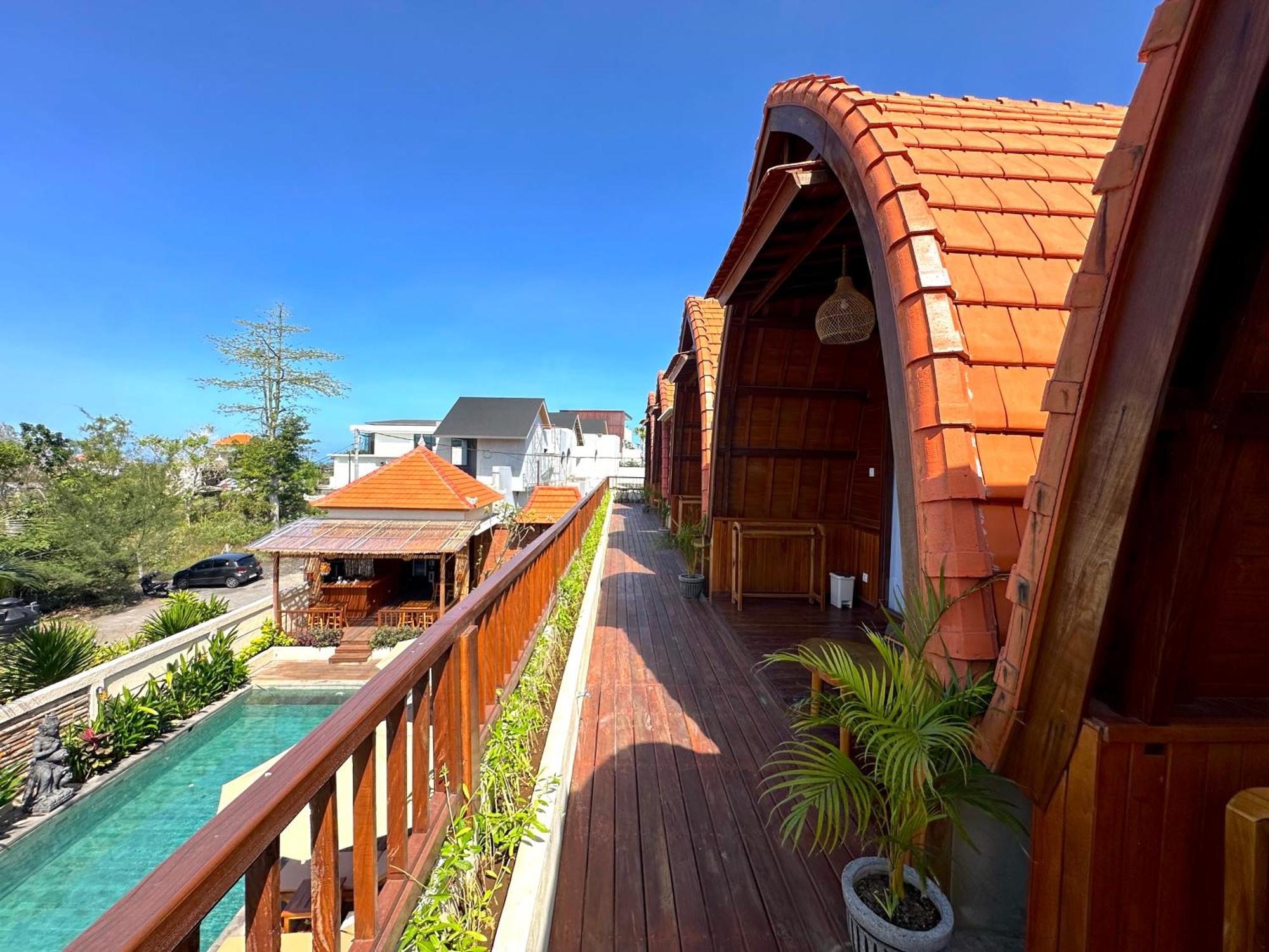 Hotel Puri Melati Uluwatu Exterior foto