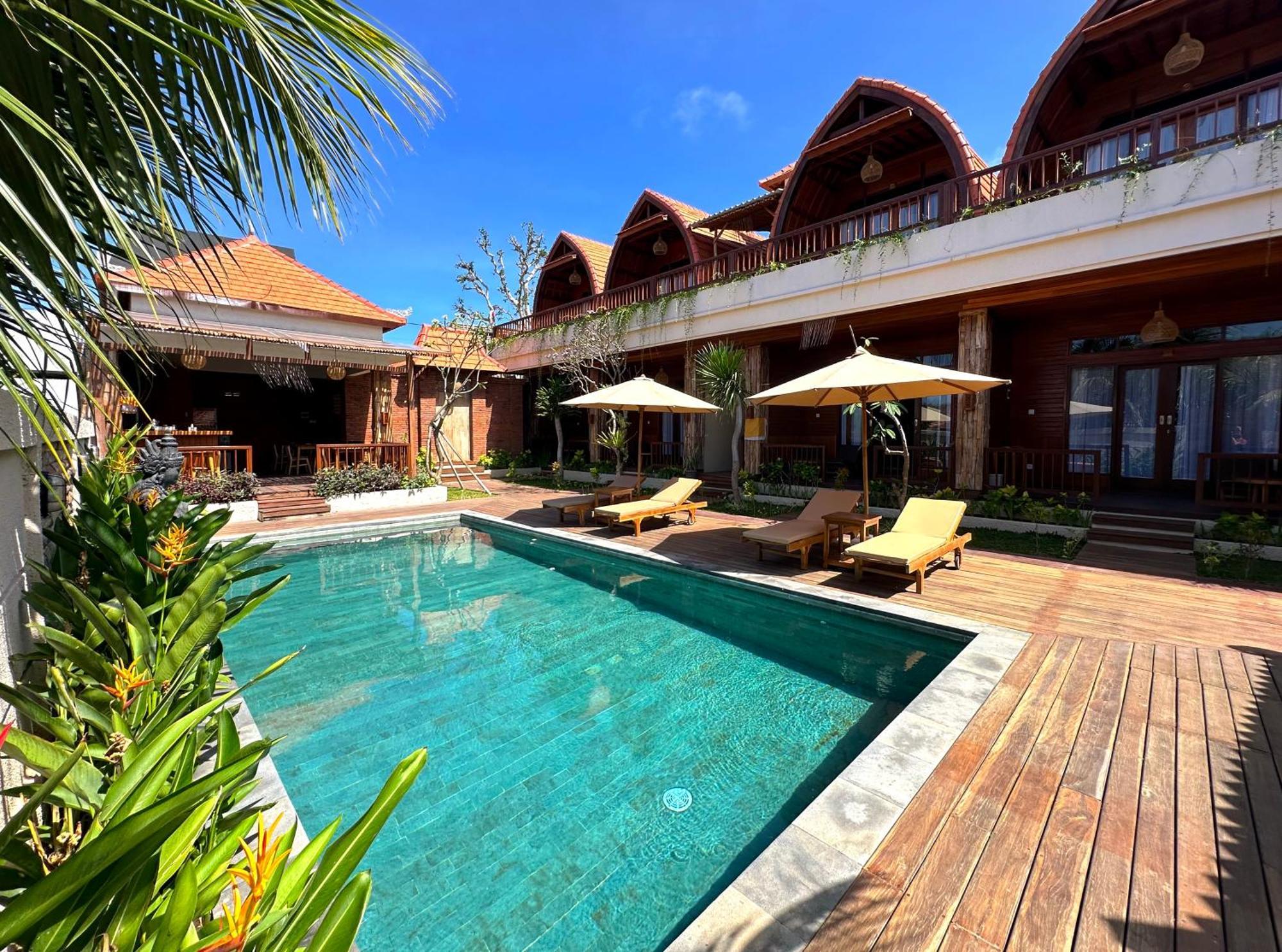 Hotel Puri Melati Uluwatu Exterior foto