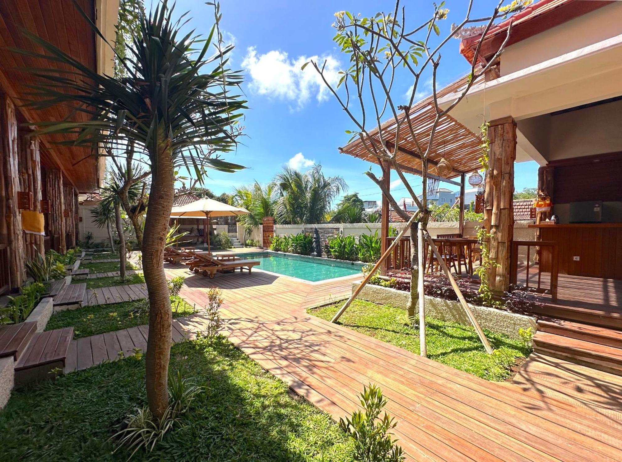 Hotel Puri Melati Uluwatu Exterior foto